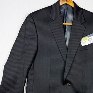 Ralph Lauren Wool Pinstripe Suit Jacket 40-Long, New w/Tag * read